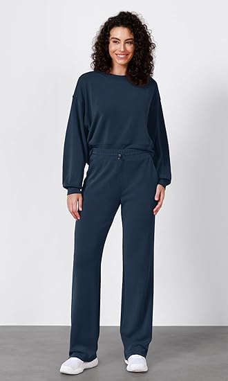 Omni Motion Modal Soft Wide Leg Pants with Pockets