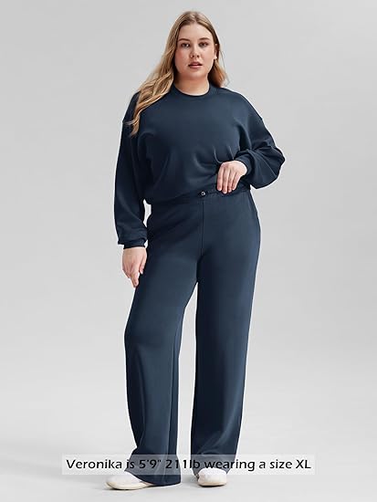 Omni Motion Modal Soft Wide Leg Pants with Pockets