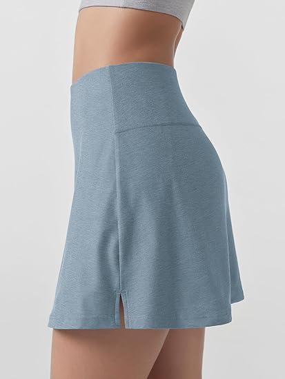 Omni Motion Women's Athletic Tennis Skorts with Pockets Built-in Shorts