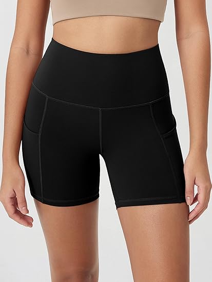 Omni Motion Tummy Control Biker Shorts with Pockets