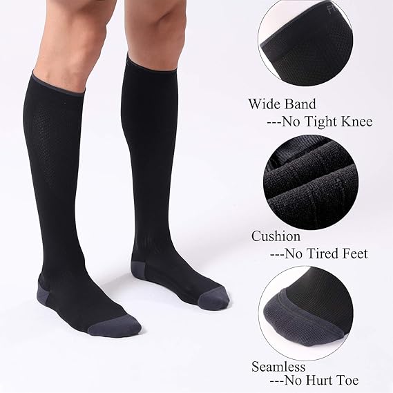 FITRELL 3 Pairs Compression Socks