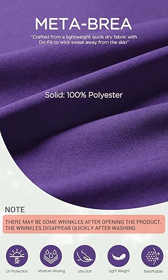 Omni Motion Quick Dry Long Sleeve Shirts UPF 50+ Sun Protection