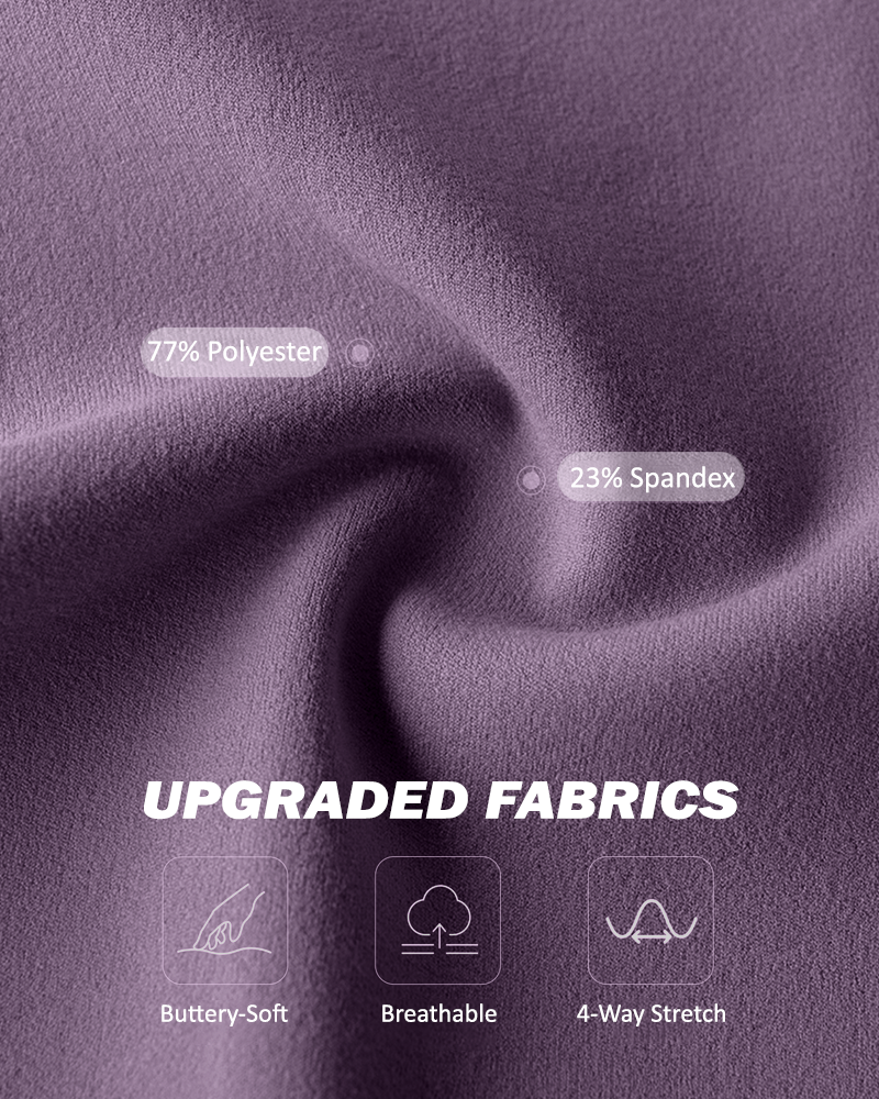 Omni Motion Yoga Pants with Pockets (Purple)