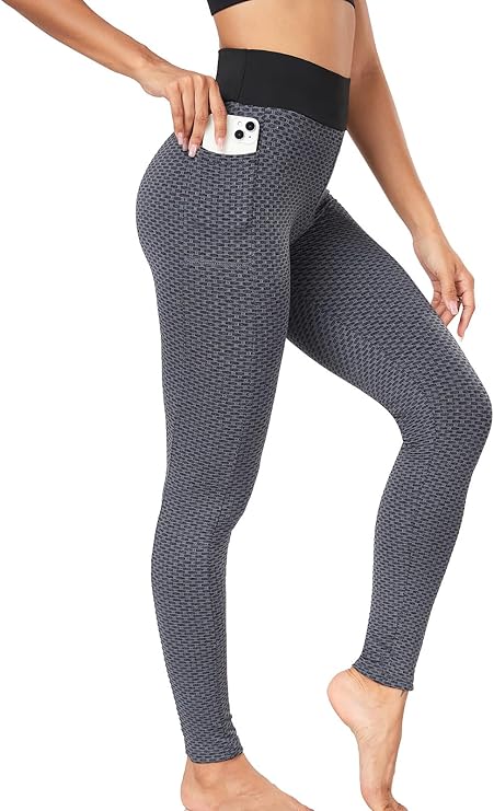 Omni Motion High-Waisted Yoga Tights, Mesh Fabric